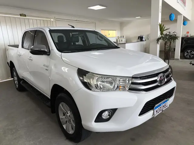 Carro Toyota Hilux Cabine Dupla 2018 Hilux 2.7 SRV CD 4x4 (Flex) (Aut)