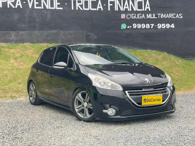 Carro Peugeot 208 2014 Griffe 1.6 16V (Flex) (Aut)