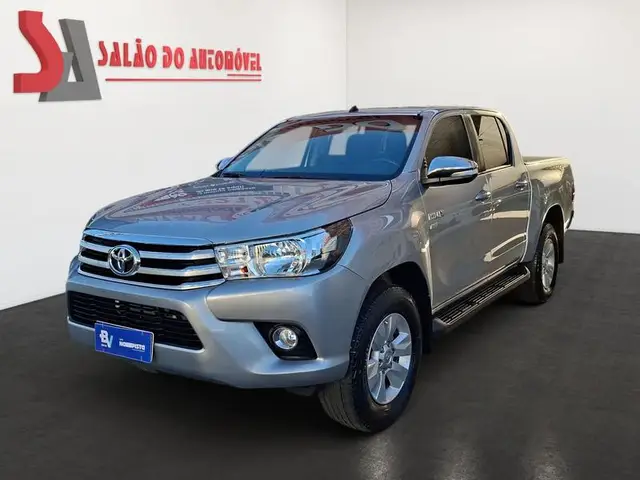 Carro Toyota Hilux Cabine Dupla 2017 Hilux 2.7 SR CD 4x2 (Flex) (Aut)
