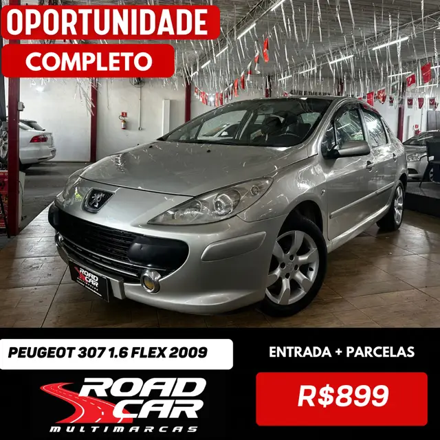 Carro Peugeot 307 Sedan 2009 Presence 1.6 16V (flex)