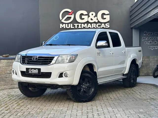Carro Toyota Hilux Cabine Dupla 2014 Hilux 2.7 SRV CD 4x4 (Flex) (Aut)