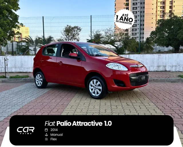 Carro Fiat Palio 2015 Attractive 1.0 Evo (Flex)