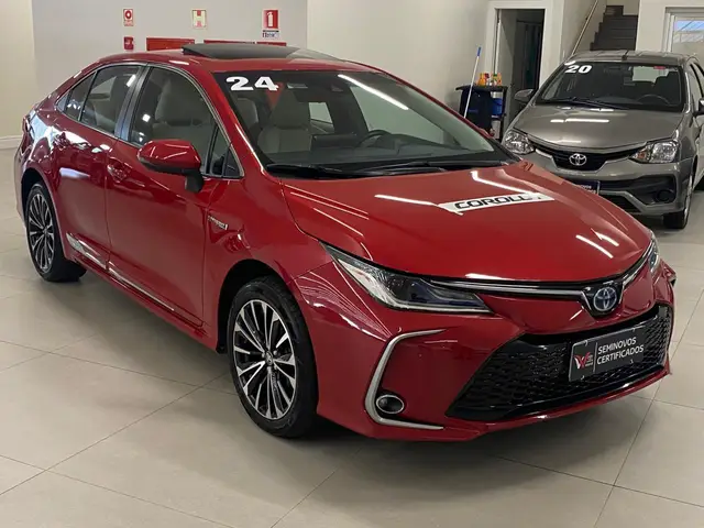Carro Toyota Corolla 2024 Altis Hybrid Premium 1.8 Flex