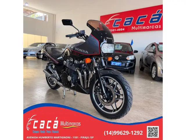 Moto Honda CBX 750 1988 Four Magia Negra