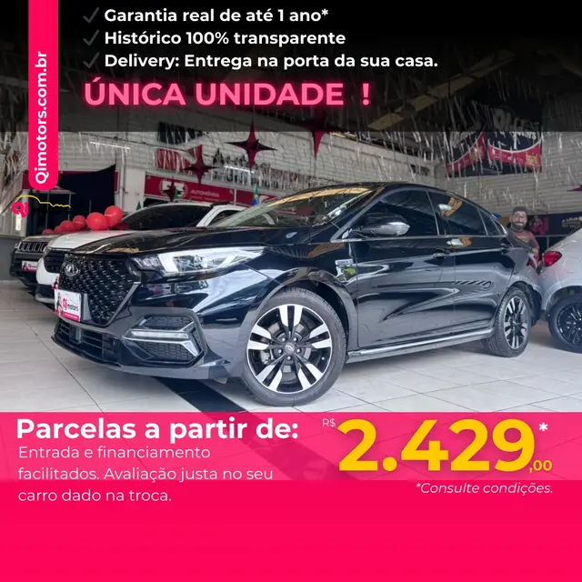 Carro CAOA Chery Arrizo 6 Pro 2023 1.5 Turbo (Híbrido)