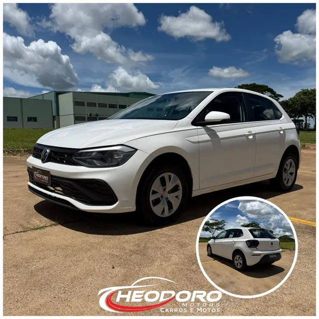 Carro Volkswagen Polo 2024 Track 1.0 Flex 12V 5p