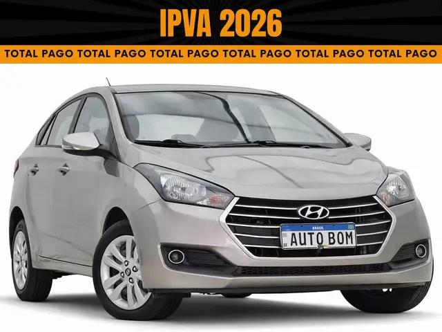 Carro Hyundai HB20S 2017 1.6 Comfort Plus (Flex)