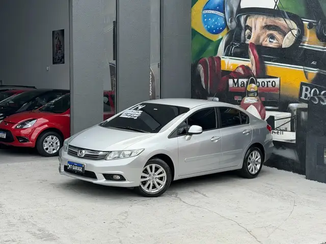 Carro Honda Civic 2014 New  LXS 1.8 16V i-VTEC (Aut) (Flex)