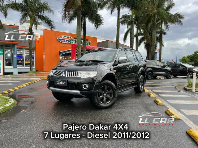 Carro Mitsubishi Pajero Dakar 2012 3.2 HPE 4WD (aut)