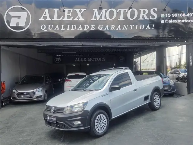 Carro Volkswagen Saveiro 2017 Robust 1.6 MSI CS (Flex)