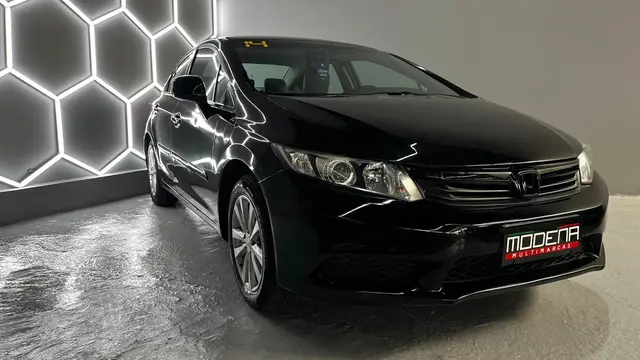 Carro Honda Civic 2014 New  LXS 1.8 16V i-VTEC (Aut) (Flex)