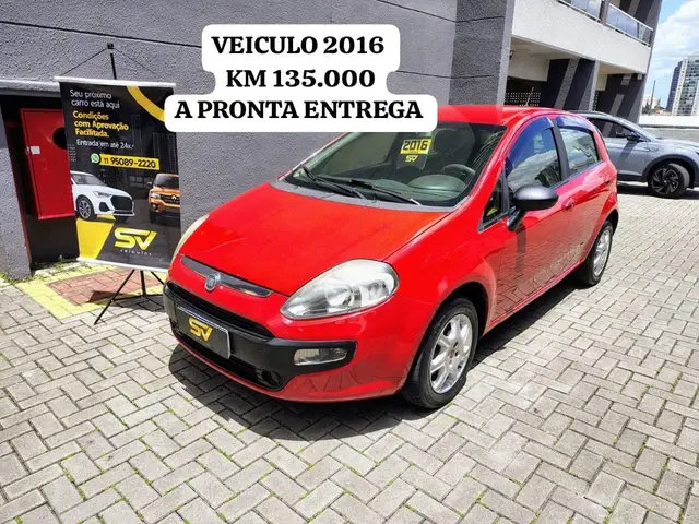 Carro Fiat Punto 2016 Attractive 1.4 (Flex)