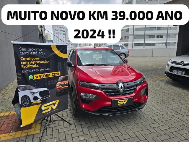 Carro Renault Kwid 2024 Intense 1.0 12v SCe (Flex)