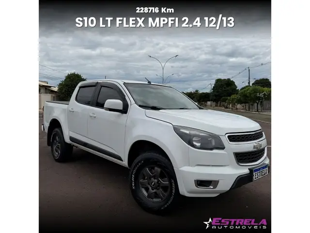 Carro Chevrolet S10 Cabine Dupla 2013 S10 LT 2.4 4x2 (Cab Dupla) (Flex)