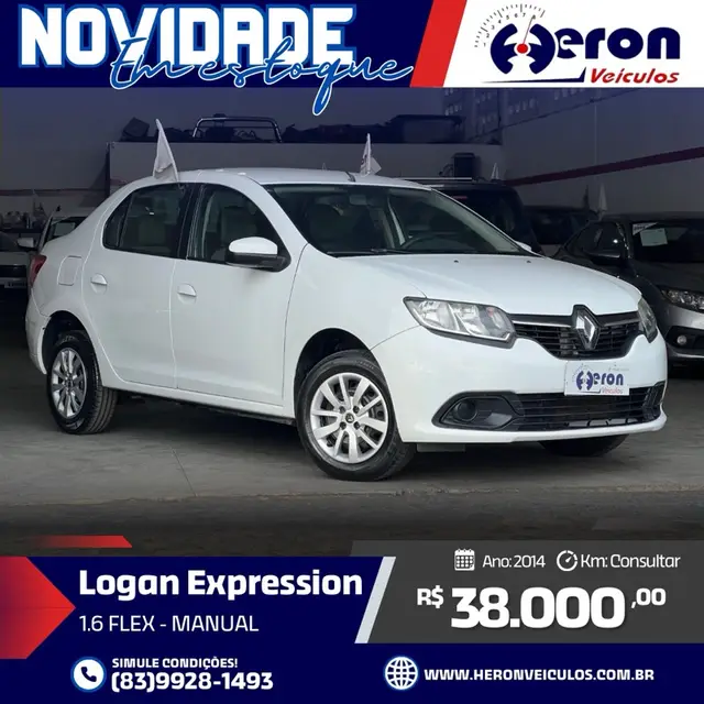 Carro Renault Logan 2014 Expression 1.6 8V (flex)