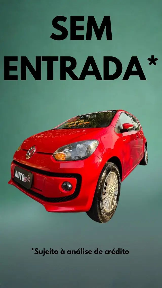 Carro Volkswagen Up! 2017 1.0 12v E-Flex move up!