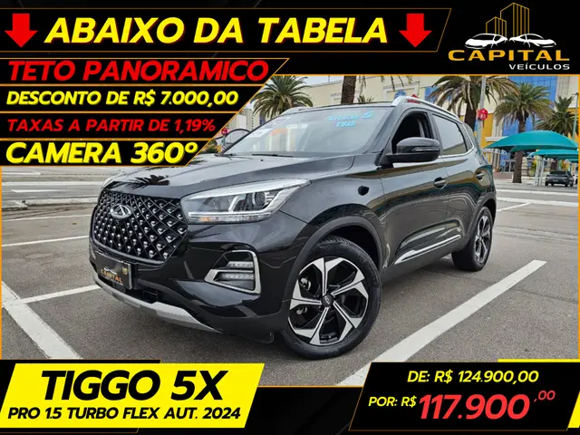 Carro CAOA Chery Tiggo 5X 2024 Pro 1.5
