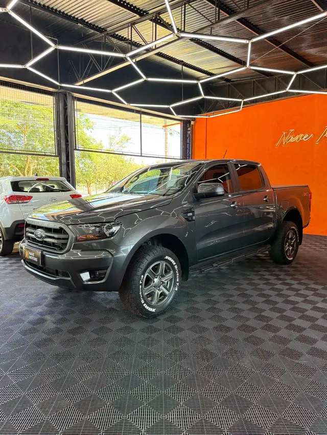 Carro Ford Ranger Cabine Dupla 2021 XLS 2.2 Turbodiesel 4x4 (Aut)