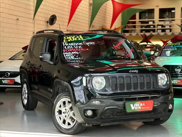 Carro Jeep Renegade 2021 Sport 1.8 4x2 (Aut) (Flex)