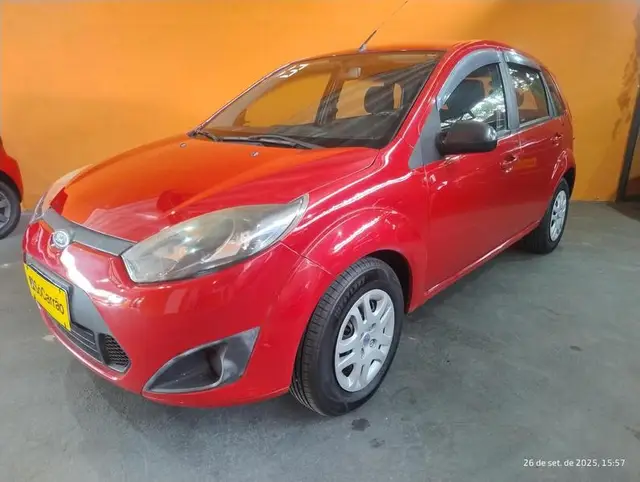 Carro Ford Fiesta Hatch 2014 SE 1.0 RoCam (Flex)