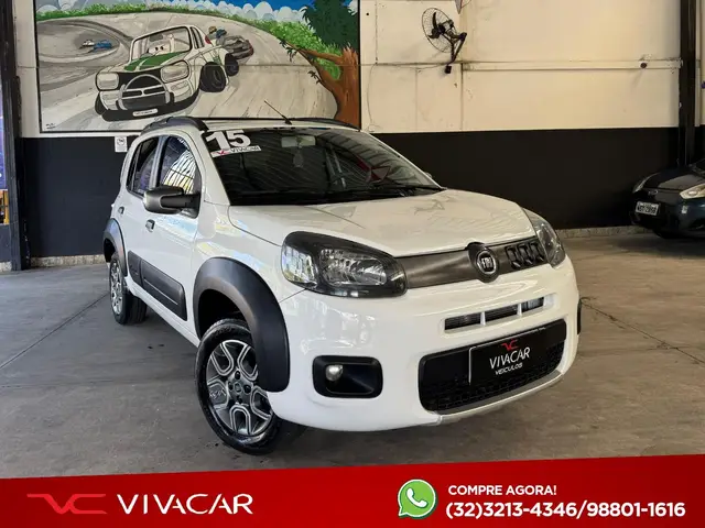Carro Fiat Uno 2015 Way 1.0 8V (Flex) 4p