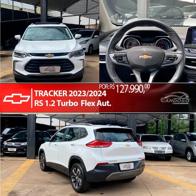Carro Chevrolet Tracker 2024 RS 1.2 Turbo (Aut.)
