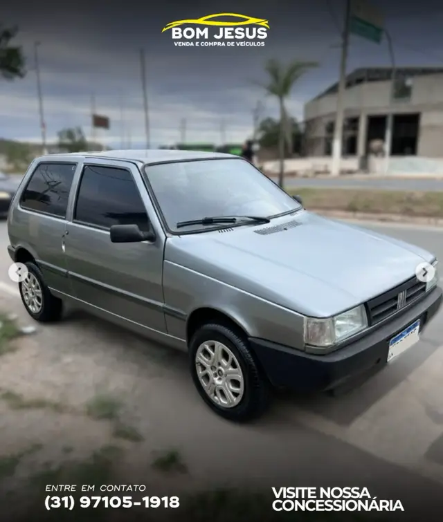 Carro Fiat Uno Mille 1986 Uno SX 1.3