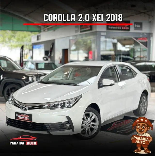 Carro Toyota Corolla 2018 2.0 XEi Multi-Drive S (Flex)