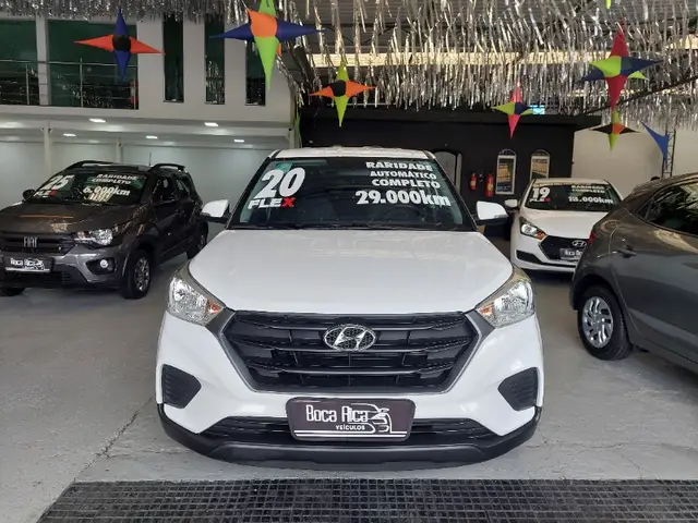 Carro Hyundai Creta 2020 Attitude 1.6 (Aut) (Flex) (PCD)