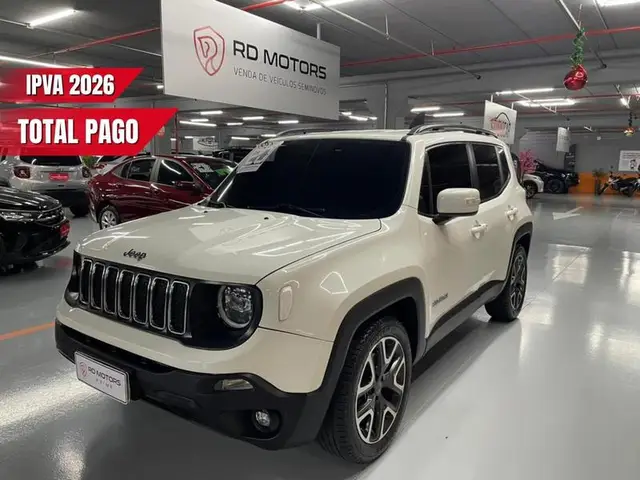 Carro Jeep Renegade 2020 Longitude 1.8 4x2 (Aut) (Flex)
