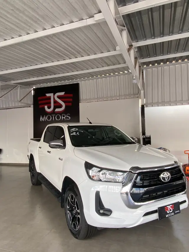 Carro Toyota Hilux Cabine Dupla 2021 SRV 2.8 TDI CD 4x4 (Aut)