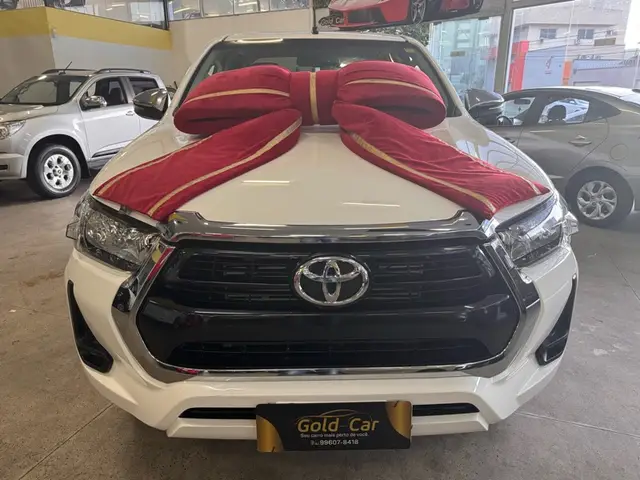 Carro Toyota Hilux Cabine Dupla 2021 SRV 2.8 TDI CD 4x4 (Aut)
