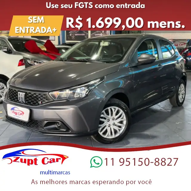 Carro Fiat Argo 2023 Drive 1.0 (Flex)