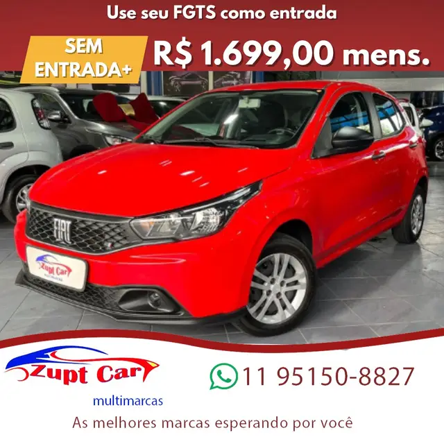 Carro Fiat Argo 2023 Drive 1.0 (Flex)