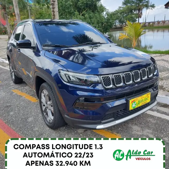 Carro Jeep Compass 2023 Longitude 1.3 T270 (Aut) (Flex)