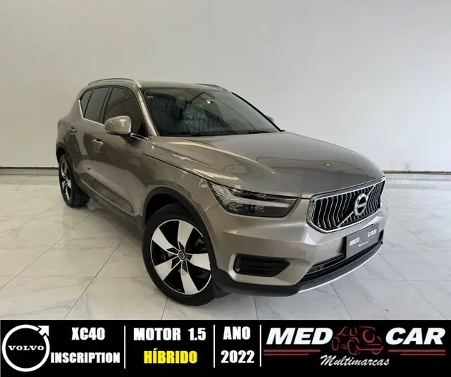 Carro Volvo XC40 2022 Inscription Expression 1.5 T5 Hybrid AWD (Aut)