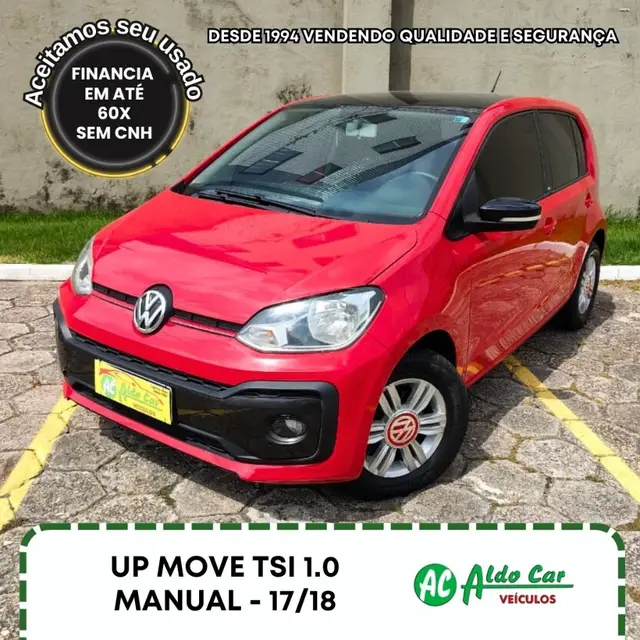 Carro Volkswagen Up! 2018 1.0 12v E-Flex move up!