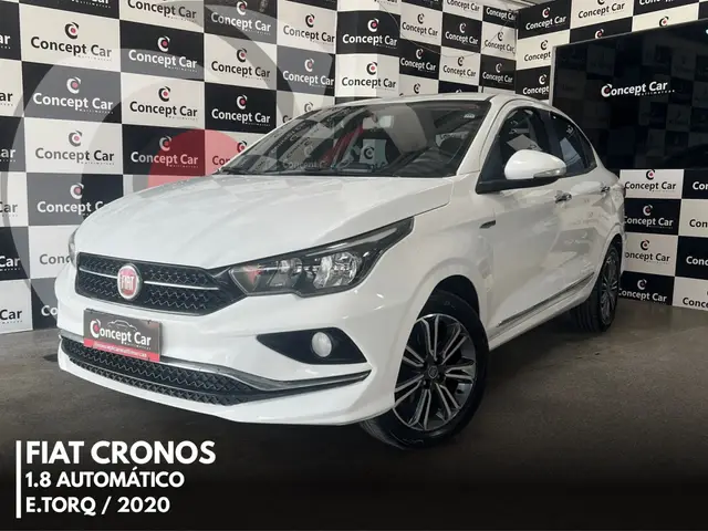 Carro Fiat Cronos 2020 1.8 Precision E.Torq AT6 (Flex)