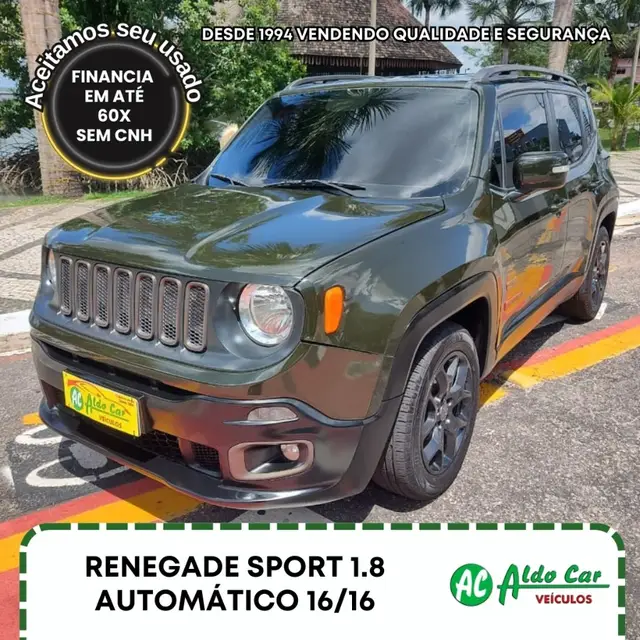 Carro Jeep Renegade 2016 Longitude 1.8 4x2 (Aut) (Flex)