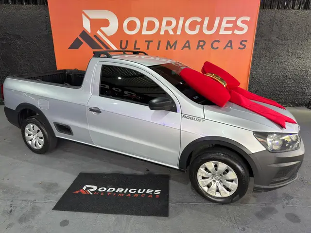 Carro Volkswagen Saveiro 2017 Robust 1.6 MSI CS (Flex)
