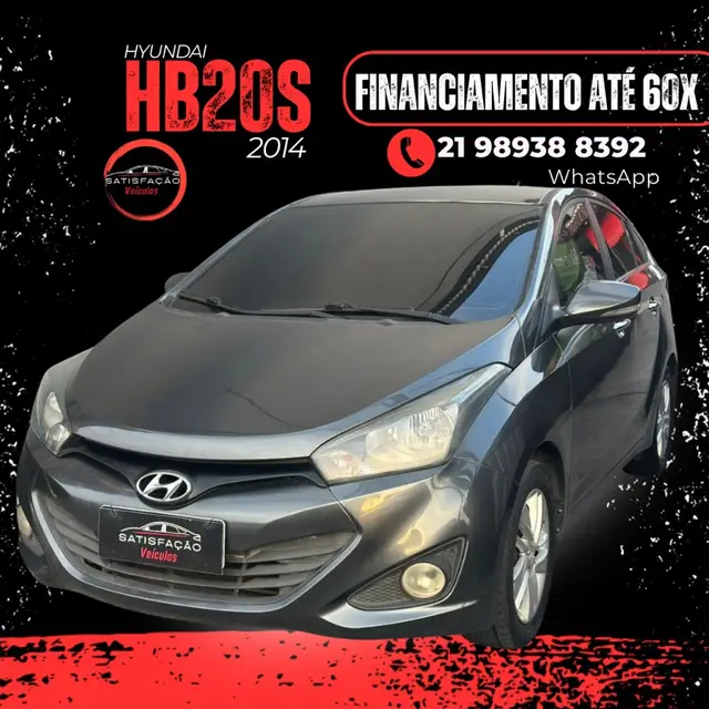 Carro Hyundai HB20S 2014 1.6 Premium (Aut) (Flex)