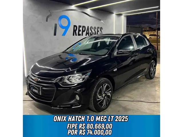 Carro Chevrolet Onix 2025 LT 1.0