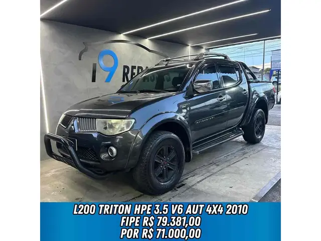 Carro Mitsubishi L200 Triton Sport 2010 L 200 Triton HPE 4x4 3.5 V6 (flex) (cab. dupla) (aut)
