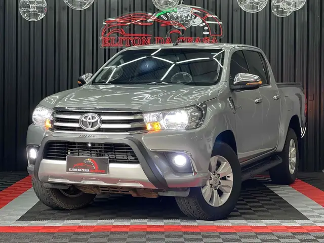 Carro Toyota Hilux Cabine Dupla 2018 Hilux 2.7 SRV CD 4x4 (Flex) (Aut)