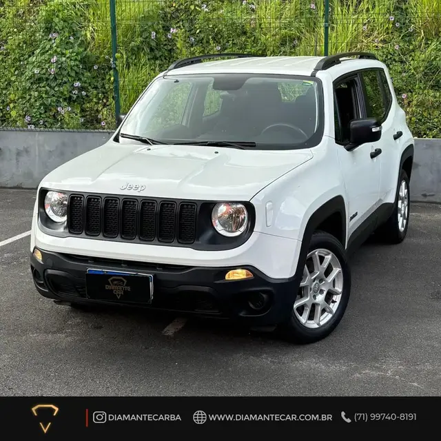 Carro Jeep Renegade 2021 Sport 1.8 4x2 (Aut) (Flex)