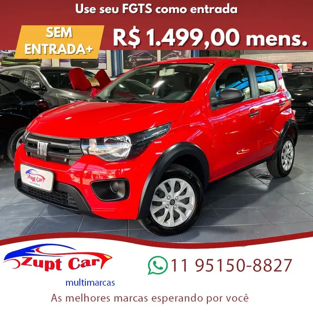 Carro Fiat Mobi 2023 Like 1.0 (Flex)