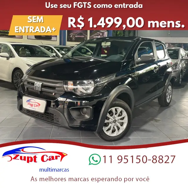 Carro Fiat Mobi 2023 Like 1.0 (Flex)