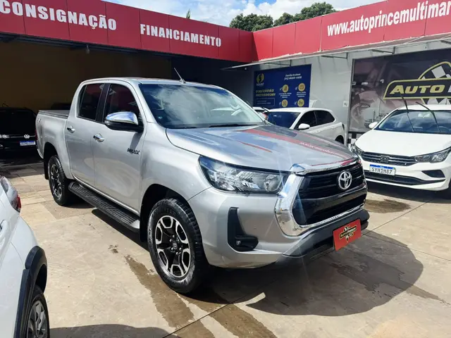 Carro Toyota Hilux Cabine Dupla 2021 SRV 2.8 TDI CD 4x4 (Aut)