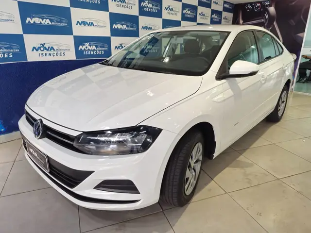 Carro Volkswagen Virtus 2021 1.6 Sense 16V (Flex) (Aut) (PCD)