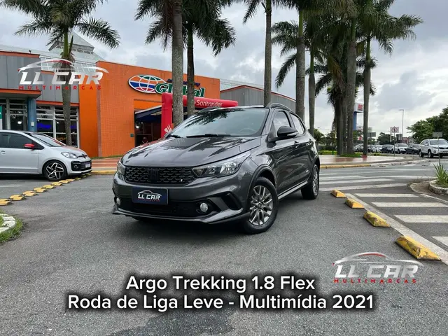 Carro Fiat Argo 2021 Trekking 1.8 (Aut) (Flex)